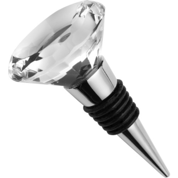 Flaschenverschluss 'Crystal' aus Metall/Acryl