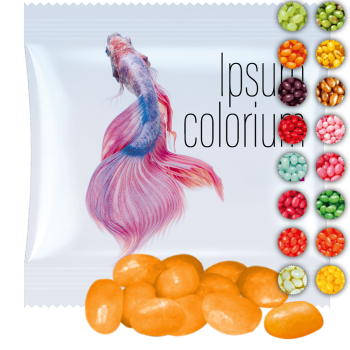 Jelly Beans sortenrein, ca. 10g, Mini-Tüte