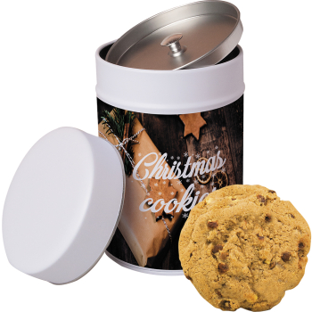 Bio Cookie Cranberry Sesam-Mandel, ca. 125g, Metalldose Maxi