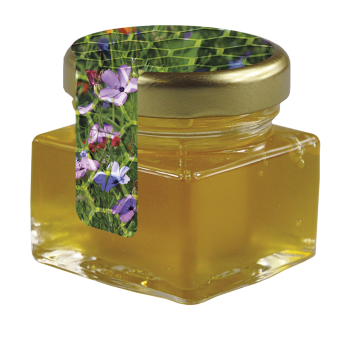 Honig Wildblume, 40ml, Glas mit Metalldeckel