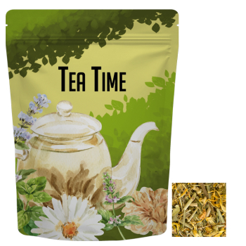 Kräutertee Kräuterfantasie, ca. 30g, cmyk Standbeutel Midi
