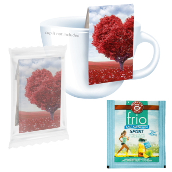 Beuteltee Sport, Apfel-Zitrone + Magnesium (Kalt-Aufguss), 1 Stück, Flowpack