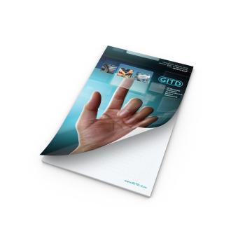 Print-Werbemittel Schreibblock A5 Cover 2-fach Abheftlochung bestseller