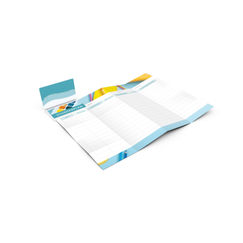 Print-Werbemittel Info-Card Stundenplan bestseller