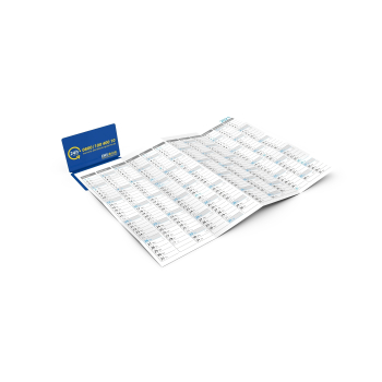 Print-Werbemittel Info-Card Terminplaner bestseller