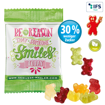 Vegane Smart-Bärchen im konventionellen Tütchen