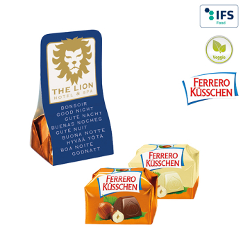 1er Ferrero Küsschen im Werbetäschchen