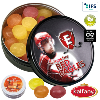 Black or White Dose mit Bären Company Fruchtbonbons