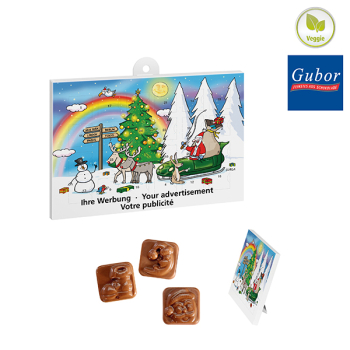 A5-Schoko-Adventskalender - Standardmotive