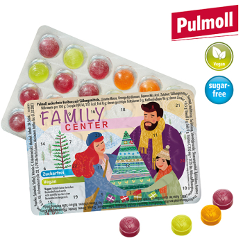 Kleinster (Advents-)Kalender der Welt mit Pulmoll