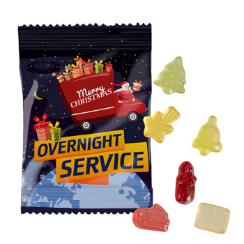 Overnight X-mas Fruchtgummi