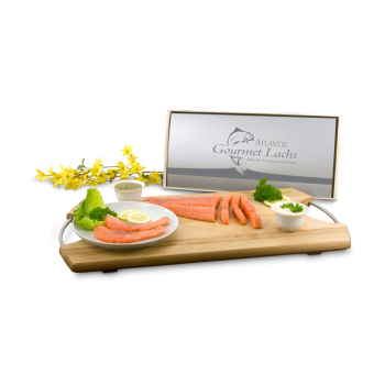 Geschenkartikel / Präsentartikel: Lachs-Geschenk: Filet