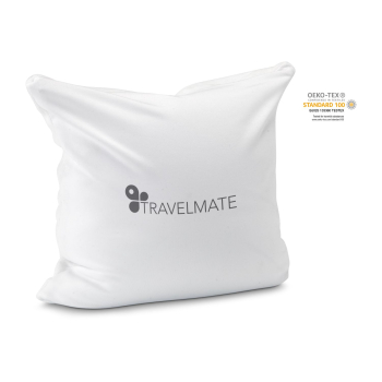 Reisekissen Travel weiß - 25 x 25 x 9 cm