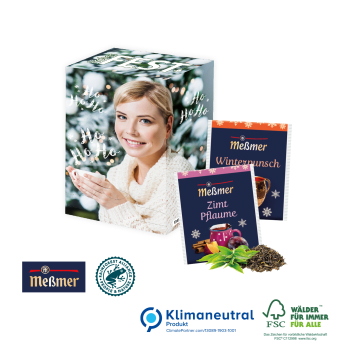 14 Tage Teegenuss Meßmer, Klimaneutral, FSC®
