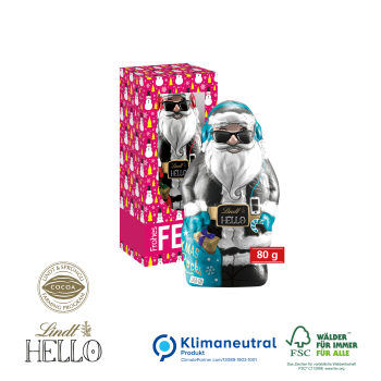 HELLO Xmas Santa, 80 g, Klimaneutral, FSC®