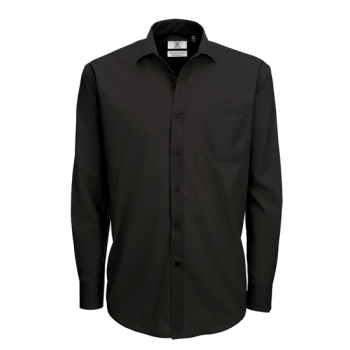 Men´s Poplin Shirt Smart Long Sleeve