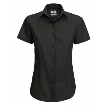 Women´s Poplin Shirt Smart Short Sleeve