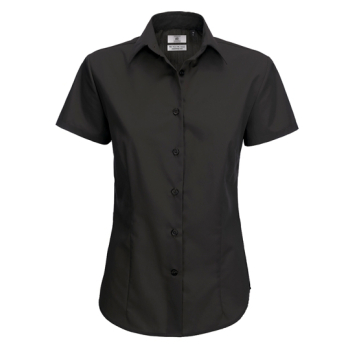 Women´s Poplin Shirt Smart Short Sleeve