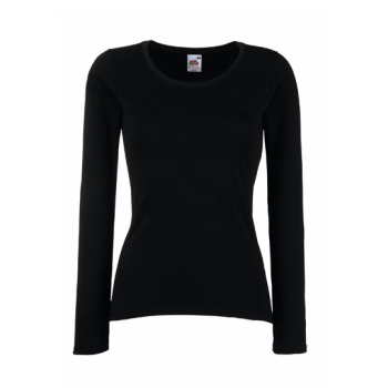 Ladies Valueweight Longs Sleeve T