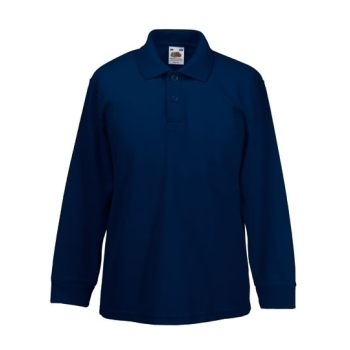 Kids´ Long Sleeve 65/35 Polo