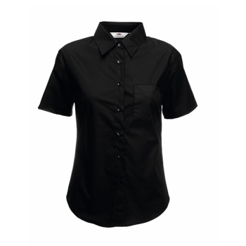 Ladies´ Short Sleeve Poplin Shirt