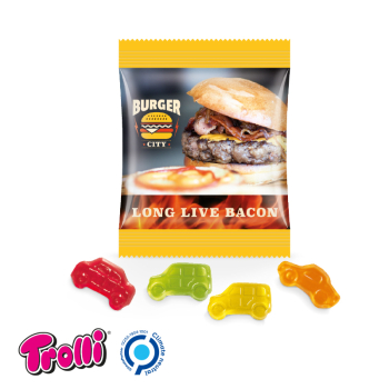 Trolli - Fruchtgummi Minitüte 10g, "Auto-Mischung