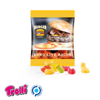 Trolli - Fruchtgummi Minitüte 10g, Premium Bärchen