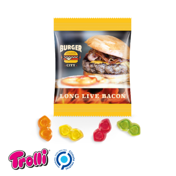Trolli - Fruchtgummi Minitüte 10g, "Brille
