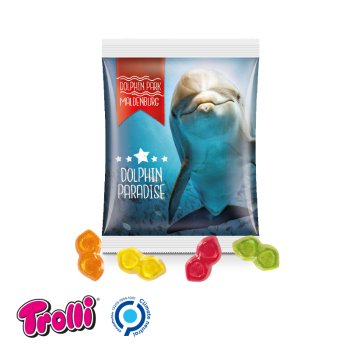 Trolli - Fruchtgummi Minitüte 15g, "Brille