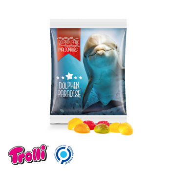 Trolli - Fruchtgummi Minitüte 15g, "Fußball