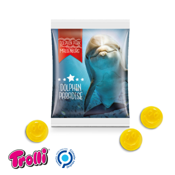 Trolli - Fruchtgummi Minitüte 15g, "Smile