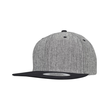 Melange Solid Snapback