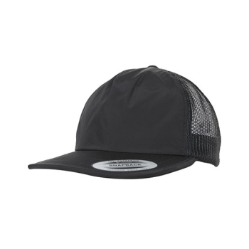 Unstructured Soft Visor Trucker Snapback