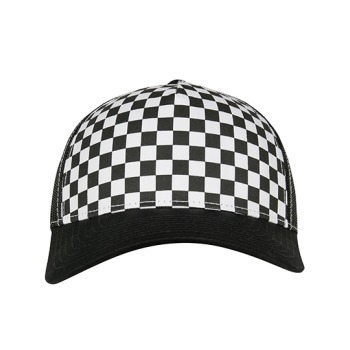 Checkerboard Retro Trucker