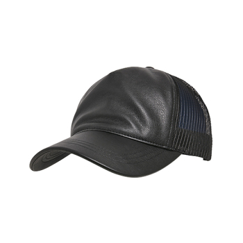 Leather Trucker Cap