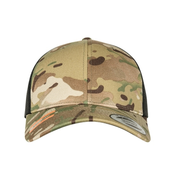 Retro Trucker Multicam Cap