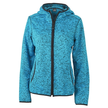 Ladies´ Knitted Fleece Hoody