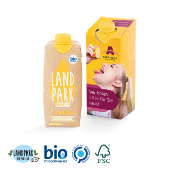 Landpark Mineralwasser, Lemon 