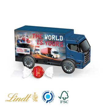 LKW Präsent Lindor Milch Kugel