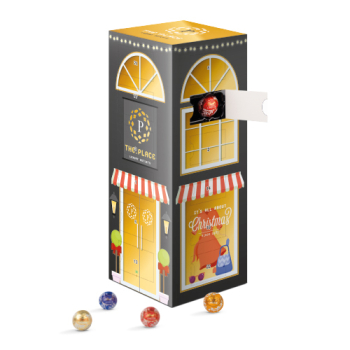 Mini Kugeln Tower Adventskalender Lindt