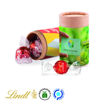 Papierdose Eco Midi Lindor Milch Kugeln