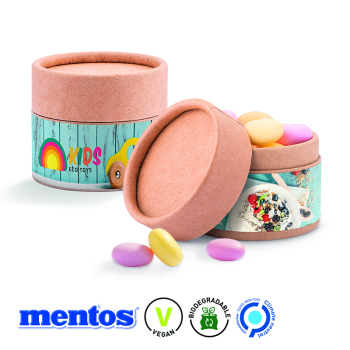 Papierdose Eco Mini Mentos Kaudragees Fruit