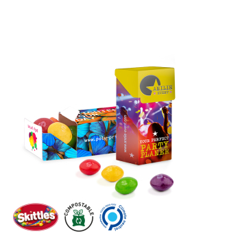 Slim Box Mini, Skittles Kaubonbons