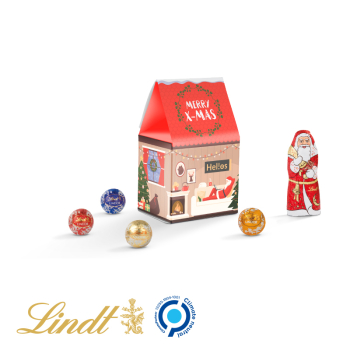 Standbodenbox Lindt Weihnachten