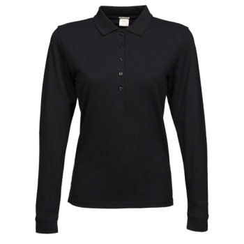 Women´s Luxury Stretch Long Sleeve Polo