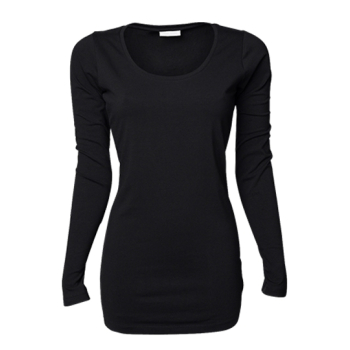 Womens Fashion Stretch Long Sleeve Extra Lenght