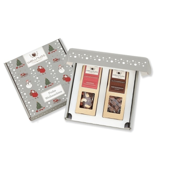 2 Snacks in der Versandverpackung