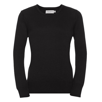 Ladies´ Crew Neck Knitted Pullover