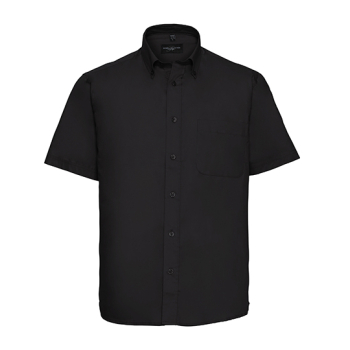 Men`s Short Sleeve Classic Twill Shirt
