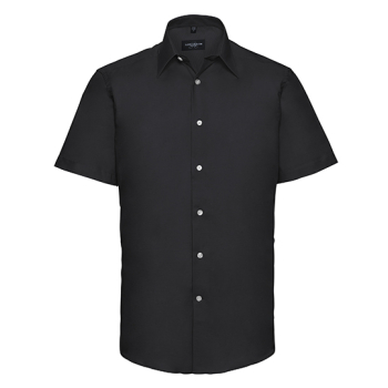 Men`s Short Sleeve Tailored Oxford Shirt